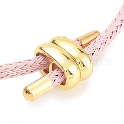 Изготовление браслетов из плетеной стальной проволоки BJEW-H610-02G-08