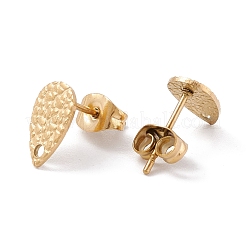 Ионное покрытие (ip) 304 нержавеющая сталь гвоздики фурнитура для сережек&nbsp;X-STAS-L216-46G