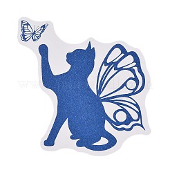 20 шт. 10 вида водонепроницаемых наклеек из бумаги в форме кошки STIC-P015-D03