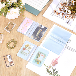 6 шт. ПВХ-бумажник с вкладышами внутри для держателя кредитных карт&nbsp;AJEW-GO0002-75