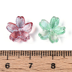 Расписные прозрачные стеклянные шапочки для запекания&nbsp;X-DGLA-N014-06