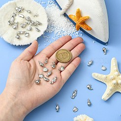40 шт. 10 подвески из нержавеющей стали 304 в морском стиле&nbsp;STAS-CJ0002-76