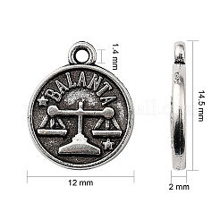 Подвески из сплава в тибетском стиле&nbsp;TIBE-YW0001-17AS-LF