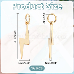 16шт латунные подвески&nbsp;KK-HY0004-23