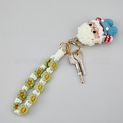 1 шт. подвеска-цветок ручной работы в технике макраме из хлопка&nbsp;MAKN-HY0001-01