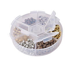 Тибетском стиле сплав Шарики прокладки&nbsp;TIBEB-TA0001-04