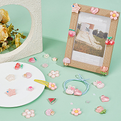 Кабошоны из прозрачной смолы&nbsp;RESI-PH0002-65