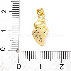 Латунные микро проложить кубического циркония подвески&nbsp;KK-D325-33G