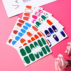 Наклейки для лака для ногтей с полным покрытием MRMJ-R086-MLE04-M