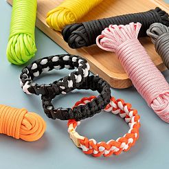 100м 10 цвета 7 внутренних сердечника веревки из полиэстера и спандекса RCP-LS0001-01C