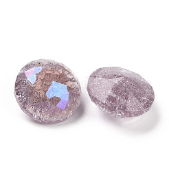 Стеклянные кабошоны со стразами и треском в стиле лунного света k9 RGLA-J036-B-IO