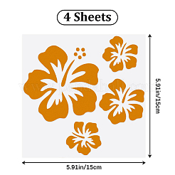 Самоклеящиеся автомобильные наклейки для домашних животных&nbsp;STIC-WH0010-05D