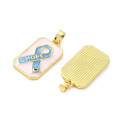 Латунь эмаль подвески&nbsp;KK-I381-08G