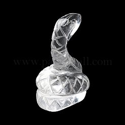 Украшения дисплея скульптуры синтетического кварца кристалла&nbsp;DJEW-Q001-01