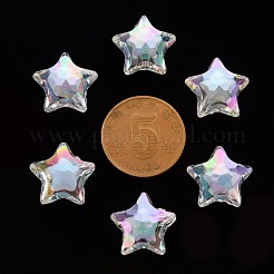 Прозрачные акриловые бусины TACR-S152-02D-SS2113