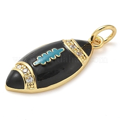 Подвески из латуни с эмалью в стойку&nbsp;KK-K392-18A-01