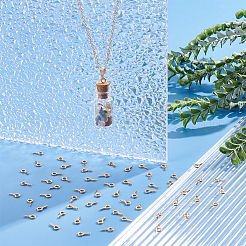 150 шт. латунный винт с ушком для штифта&nbsp;KK-UN0002-46