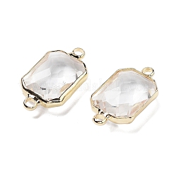 Стойка покрытие латунь паве стекло соединители подвески&nbsp;KK-M013-03G