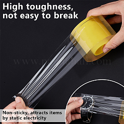 1 рулон прозрачной защитной пленки ПВХ для часов&nbsp;DIY-PH0032-58A