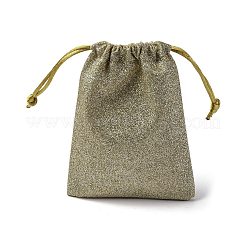 Блестящие хлопковые упаковочные мешочки ABAG-Q001-02B