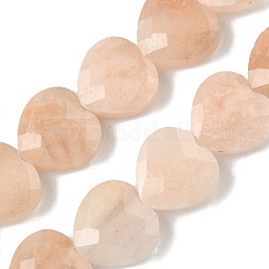 Натуральный розовый авантюрин бисер нитей&nbsp;G-A309-A15-01