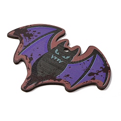 Большие деревянные подвески с принтом в стиле Хэллоуина WOOD-I016-01K