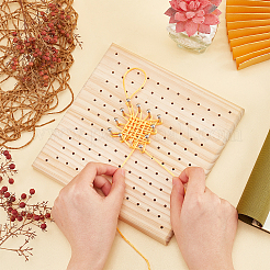 Деревянная доска для вязания крючком AJEW-PH0007-12