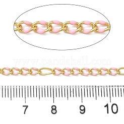 Цепи из латунной эмали ручной работы с овальными звеньями CHC-L053-08G-07