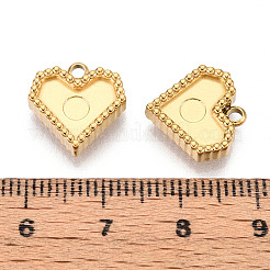 Оправы для подвесок из нержавеющей стали 304 в виде кабошонов STAS-T065-86G-02