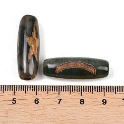 Тибетского стиля бусы дзи&nbsp;TDZI-E004-63