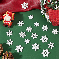 90 шт. 3 стиля рождественские непрозрачные кабошоны из смолы RESI-AR0001-39