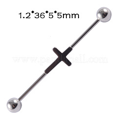 Длинные серьги-штанги из нержавеющей стали 304 для хрящей FS-WGA4435-12