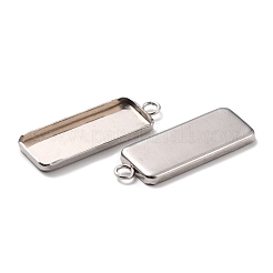 Подвеска-кабошон из не тускнеющей нержавеющей стали 304 STAS-Z037-06P