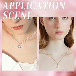 12 шт. подвески из латуни с микропаве&nbsp;KK-FH0003-95