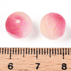 Стеклянные бусины с эффектом потрескивания&nbsp;LS-X1-DGLA-T004-01H