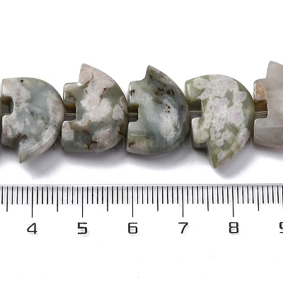 Естественный мир нефрит бисер пряди G-F783-G08-01-1