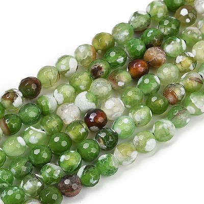 Природные пожары треск агат бисер нитей G-C082-A01-37-1