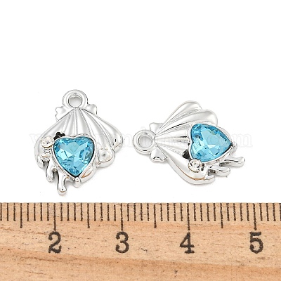 Сплав с уф-покрытием и подвесками из стразов FIND-M033-26P-01-1