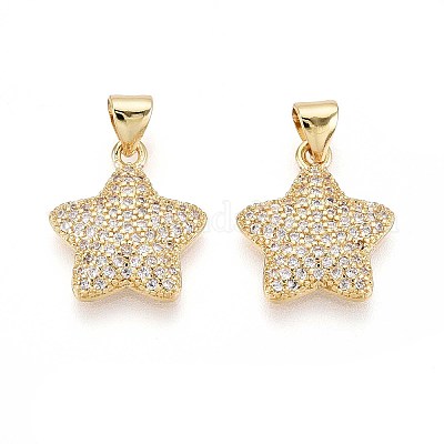 Латунные микро проложить кубического циркония подвески KK-T071-136G-02-1