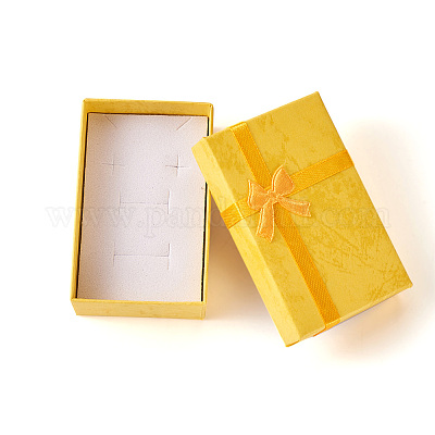 Картон комплект ювелирных изделий коробки CON-TAC0009-03B-1