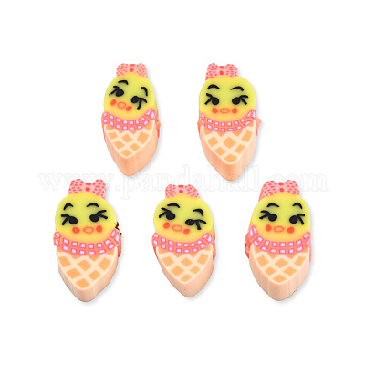 Бусины из полимерной глины  CLAY-N008-072-A01-1