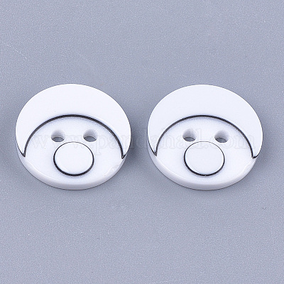 Пуговицы из смолы BUTT-Q041-06A-08-1