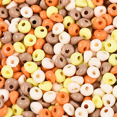 Непрозрачные акриловые бусины OACR-N150-05N-1