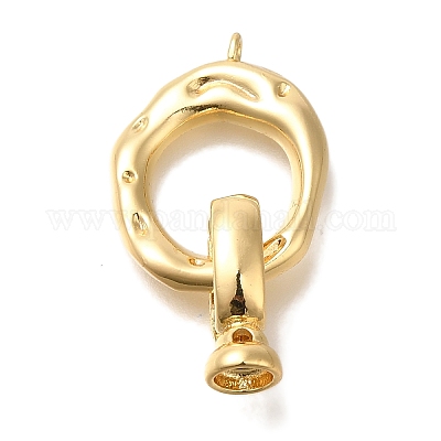 Латунь раз по сравнению с застежками KK-K389-115G-1