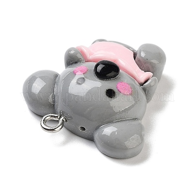 Подвески из непрозрачной смолы RESI-Z028-01C-1