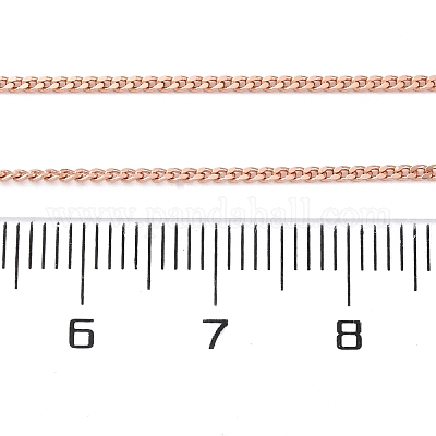 Долговечные латунные ожерелья с ожерельем из латуни NJEW-K112-07RG-NF-1