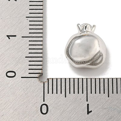 Латунные микропаве прозрачные кубические циркониевые подвески KK-U037-12P-01-1