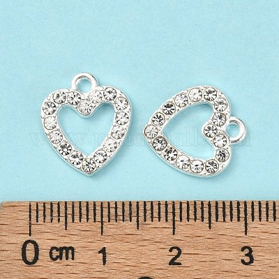 Подвески сплава Rhinestone ALRI-Q065-78S-1