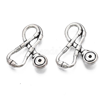 Тибетском стиле сеттинги подключения сплав горный хрусталь TIBEP-N008-170-1