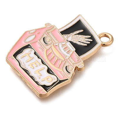 Подвески из эмали и сплава&nbsp;ENAM-Q508-03H-1